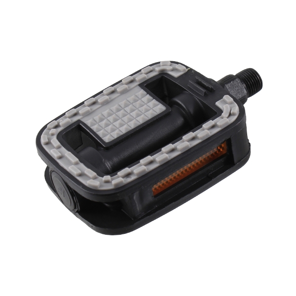 Stadtpedalpaar schwarzes Harz