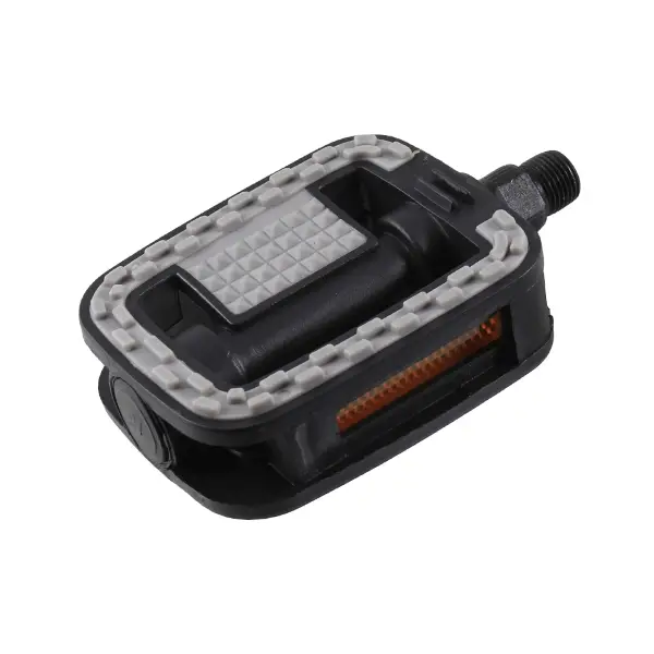 Stadtpedalpaar schwarzes Harz - image