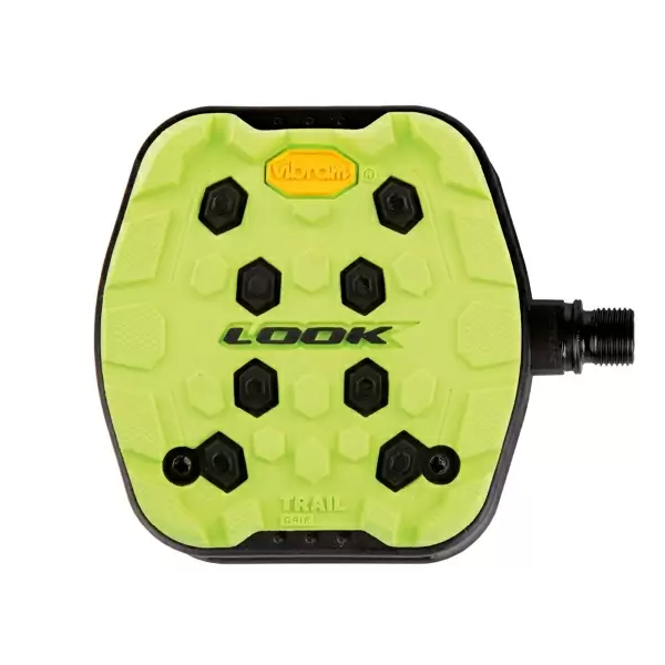 Pédales VTT Trail Grip Lime #1