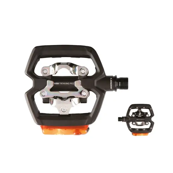 Paar Geo Trekking Roc Vision Leuchtpedale mit Doppelfunktion, schwarz #1
