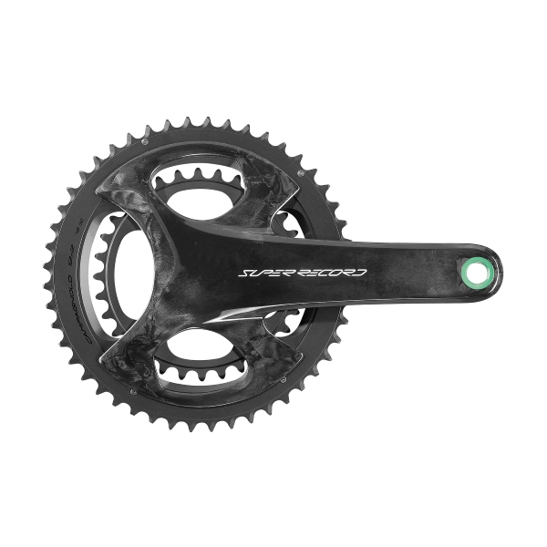 SUPER RECORD WIRELESS Carbon-Kurbelgarnitur Pro-Tech Ti 2x12v 45x29T schwarz 172,5mm