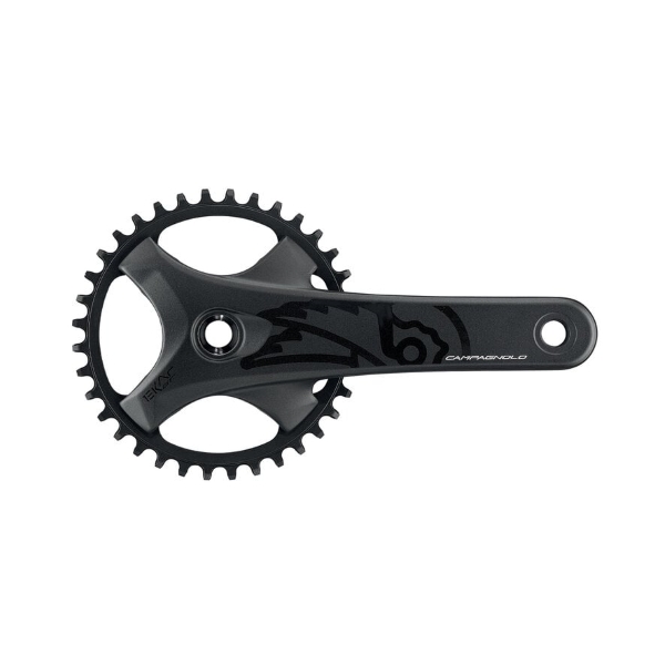 EKAR GT Pro-Tech 1x13v 44D schwarze 170mm Kurbelgarnitur