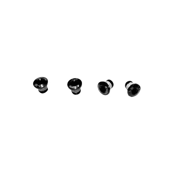 Kit vis de fixation couronne POWERBOX noir ML557 4 pcs #1