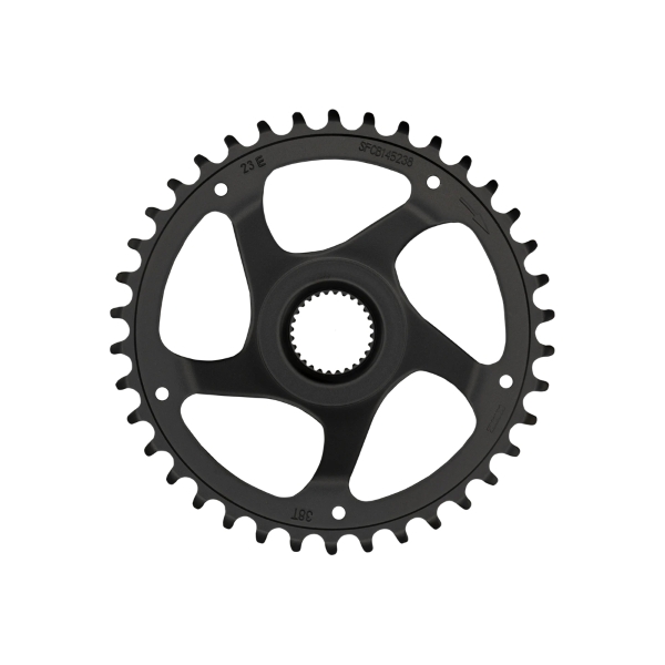 Corona E-Bike Direct Mount Bosch Gen4 ns 1 x 11/12V 38 dientes, negro, línea de cadena 50 mm