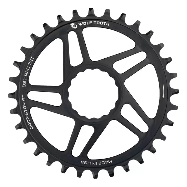 Race Face Direct Mount Couronne Compatible Sram 11/12v Drop Stop A 30d Noir - image
