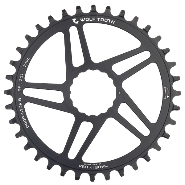 Couronne Race Face Direct Mount Compatible Sram 11/12v Drop Stop B 34d Noir
