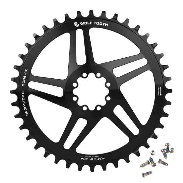 Corona Direct Mount Compatibile Sram 12v Drop Stop B 40d Nero - image
