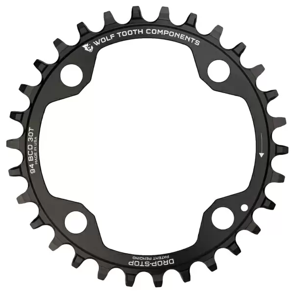 Plato BCD 94 4 Orificios Compatible Sram 11/12v Drop Stop A 32T Negro - image