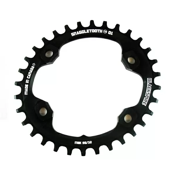 Snaggletooth Oval Chainring 30T BCD 96 for Shimano XT M8000 #1