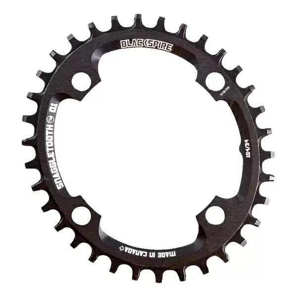 Oval Snaggletooth Chainring 36t BCD 104 #1