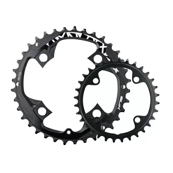 POWERBOX BCD Kettenblatt 68 mm 4-Loch 10/11S 26T Schwarz WC105 #1