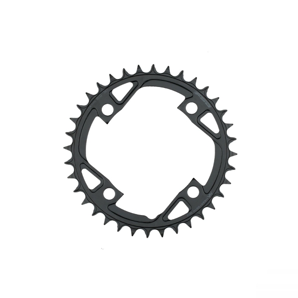 Plato Megatooth e-bike Acero BCD 104mm 4 Agujeros 1x11/12v 36D negro WB495