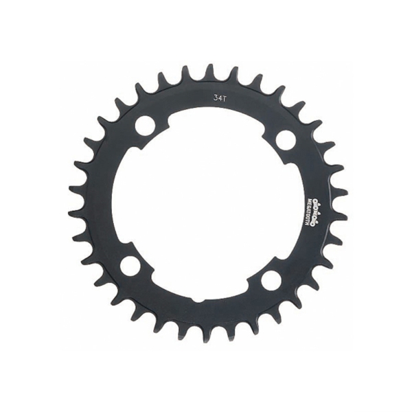 Plato MegaTooth BCD E-Bike 104mm 4 agujeros 1x11/12v 46T negro WB315A