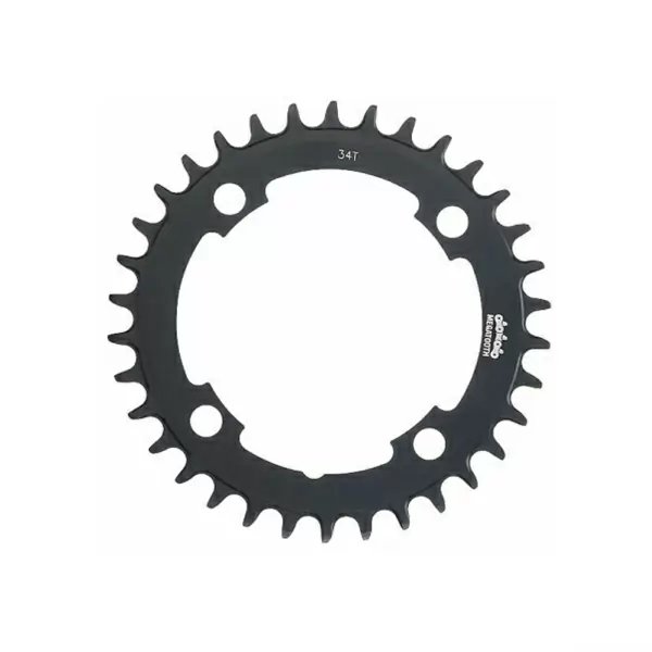 Plato MegaTooth BCD E-Bike 104mm 4 agujeros 1x11/12v 46T negro WB315A - image