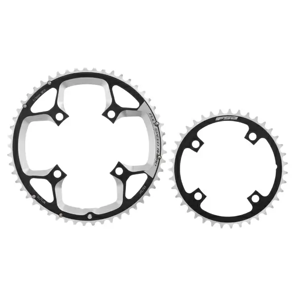 Corona GOSSAMER BCD 110 MM ASIMMETRICO ABS 4-FORI 11V 52D Nero WA625 #1