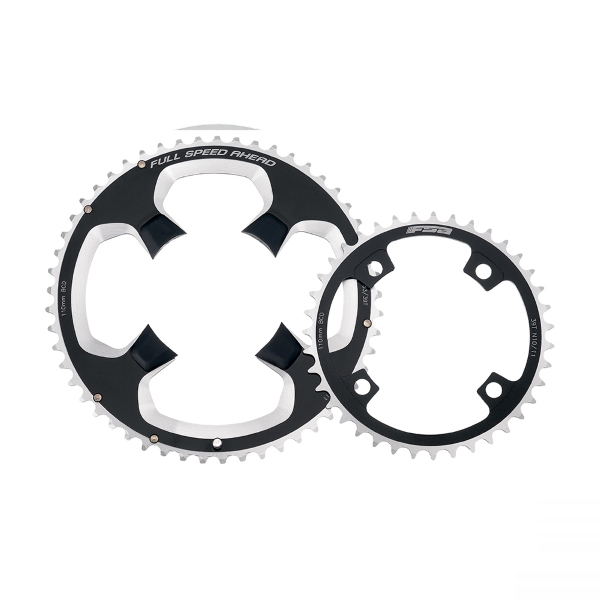 POWERBOX/SL-K BCD 110mm Asymmetric ABS 4-HOLE Chainring 2x11v 53D WA401
