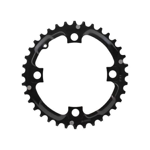 Piñón E-BIKE BCD 104 MM 4 AGUJEROS 2 X 11V 36 dientes negro WB082 Yamaha Motors - image
