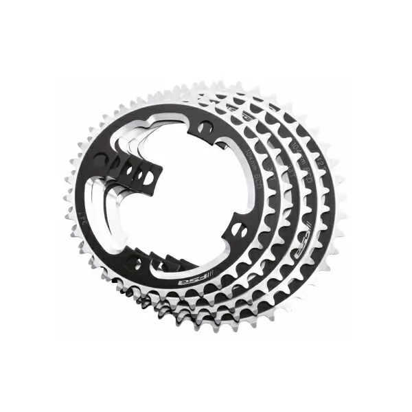 Plateau DH/BMX CNC 104 x 40T 3mm 4 trous noir 9V #1