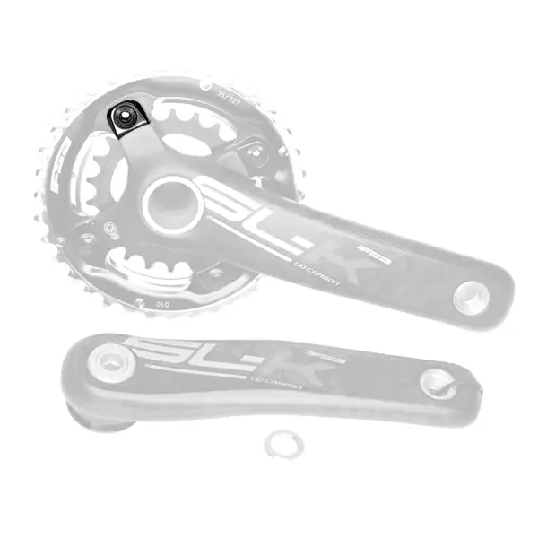 Placa y tornillo para fijación de corona del juego de bielas SL-K Light MTB BB30 #1
