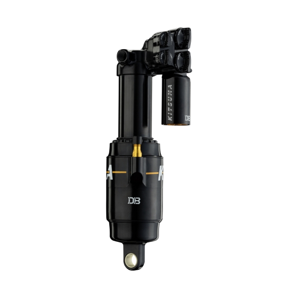 Air shock absorber DB Kitsuma Air G2 Metric Trunnion 205/57.5, black/gold