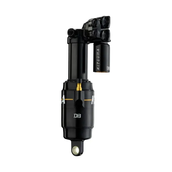 Air shock absorber DB Kitsuma Air G2 Metric Trunnion 205/57.5, black/gold - image