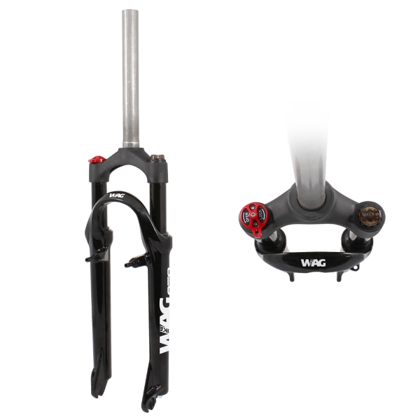 Forcella Molla Mtb 26 80 Mm, 1 1/8 Head-Set, Lunghezza Cannotto 240 Mm''
