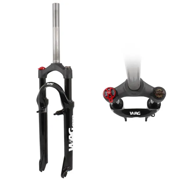 Spring Fork 26 '' 80 mm Excursion pour filet 1 '' QR100 Release rapide #1