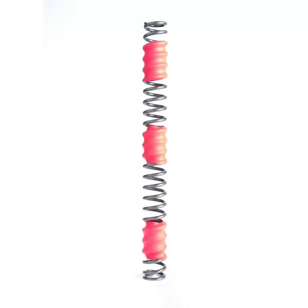 Helm fork spring red 35LBS/IN for riders from 40 to 55kg #1