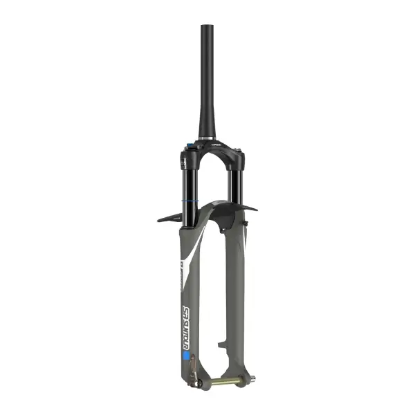 Forcella Aria Axon34 Werx 29 Disc'' 100 Mm, Grigio, Eq Rlrc Pcs, 15Qlc2Ti 110, Tapered 1 1/8 - 1.5'' - image
