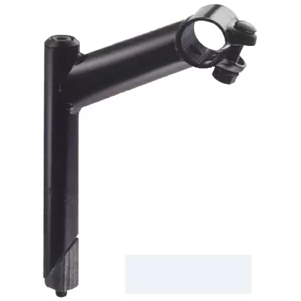 Steel handle stem 80mm black diameter fork 25,4 #1