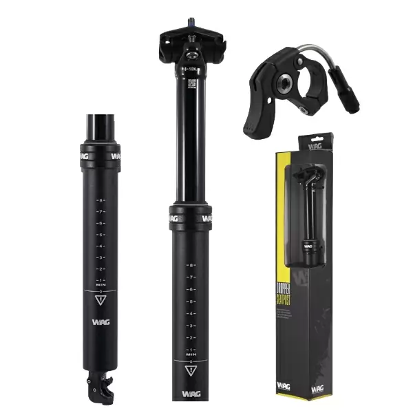 Tige de selle télescopique Câble interne SB0 30,9 x 425 mm débattement 130 mm - image