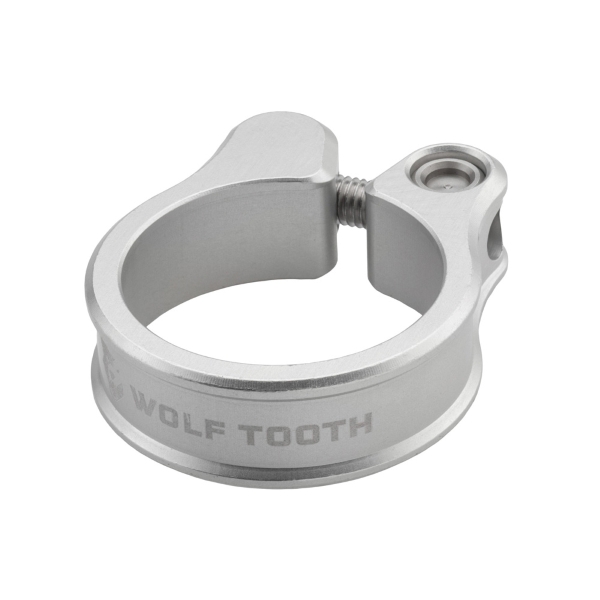 Collier de serrage à vis 34,9 mm Argent