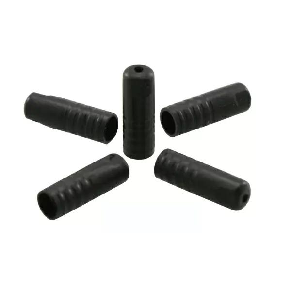 Mantelhalter 4-5 mm schwarz Ø 4 x 17 mm schwarzer Kunststoff Schaltzug #1