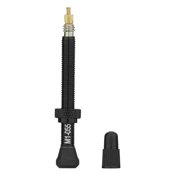 2-Wege-Fit Tubeless-Ventil 55 mm schwarz 1 Stück - image