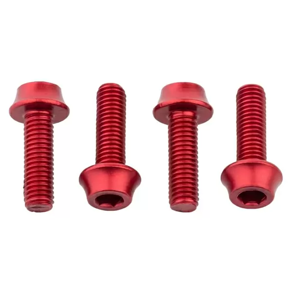 Kit Viti Portaborraccia Rosso 4pz - image
