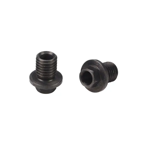 Bullone flangiato di connessione per Shimano  M9x1.25 2 Pezzi nero - image