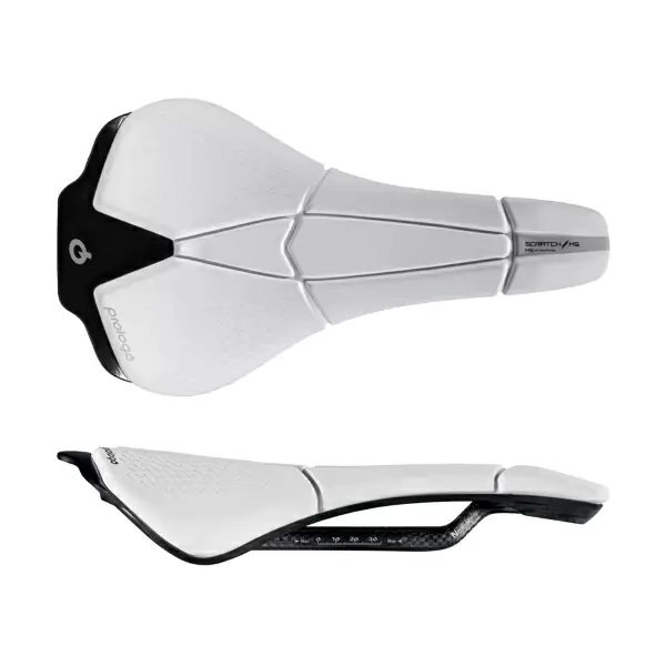 Selle Scratch M5 Tirox 250x140mm Blanc #1