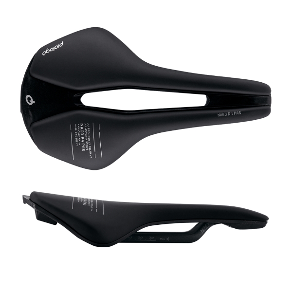 Sattel NAGO R4 147 PAS TiroX 245 x 147 mm Schwarz