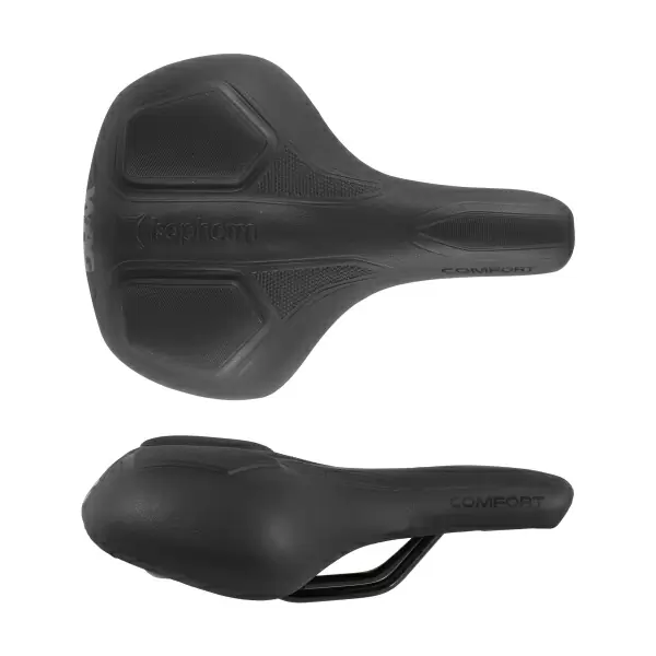 Sillín Confort Mujer Específico Para Bicicleta Eléctrica Con Tecnología Isophorm Negro #1
