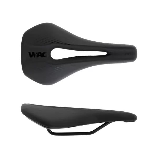 Race Short Narrow Sattel mit Loch 240x135mm Schwarz #1