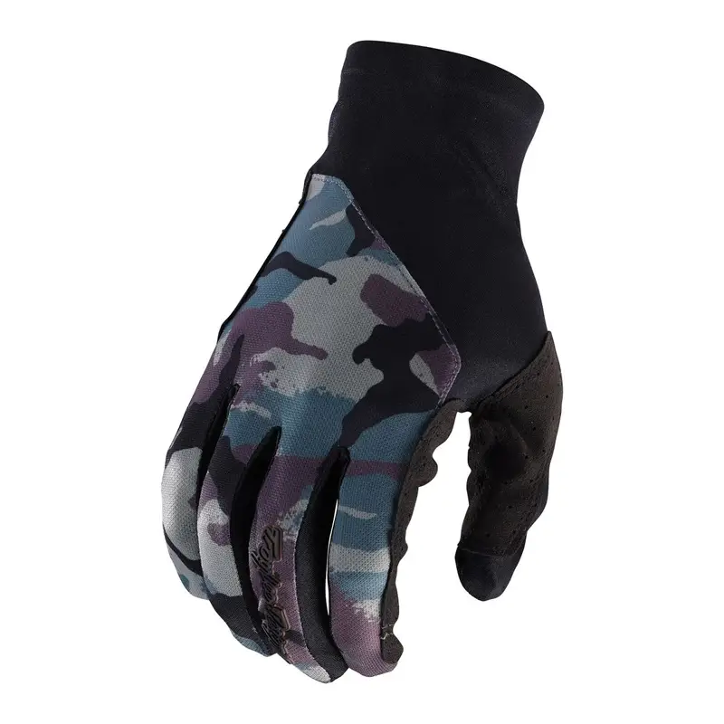 MTB -Handschuhe Flowline Camo Ultra belüftet Verde xxl Größe - image