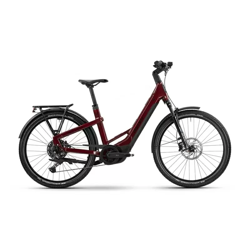 Yakun X10 Low 27,5'' 10v 80mm 800Wh Bosch Performance CX Rosso 2025 Taglia L - image