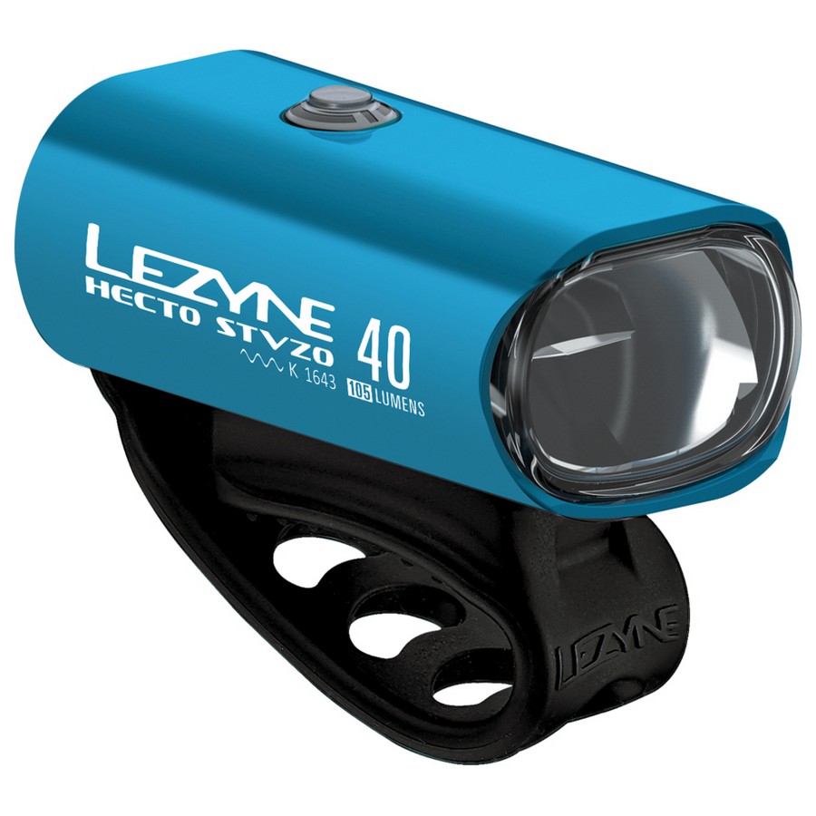 Luz delantera LED Hecto Drive 40 lúmenes Azul