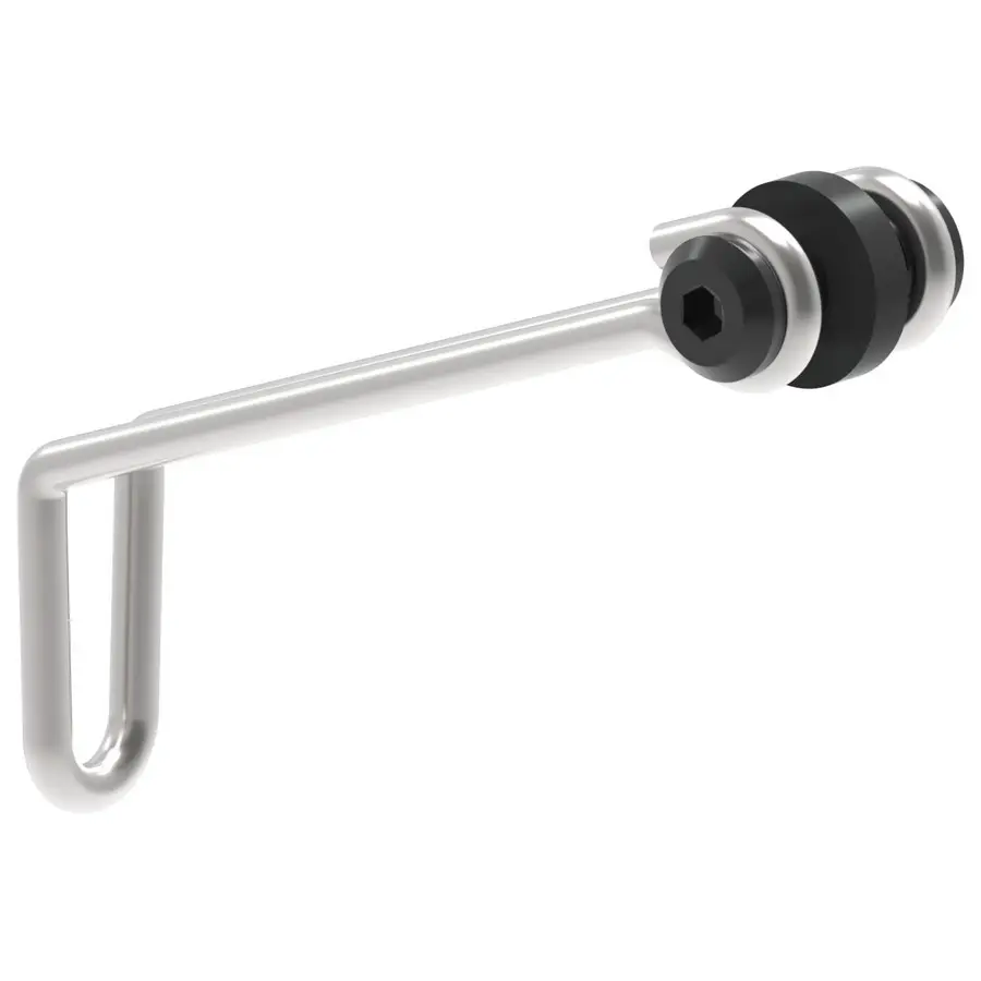 Silver E-bike Wire Mount Light Support - image