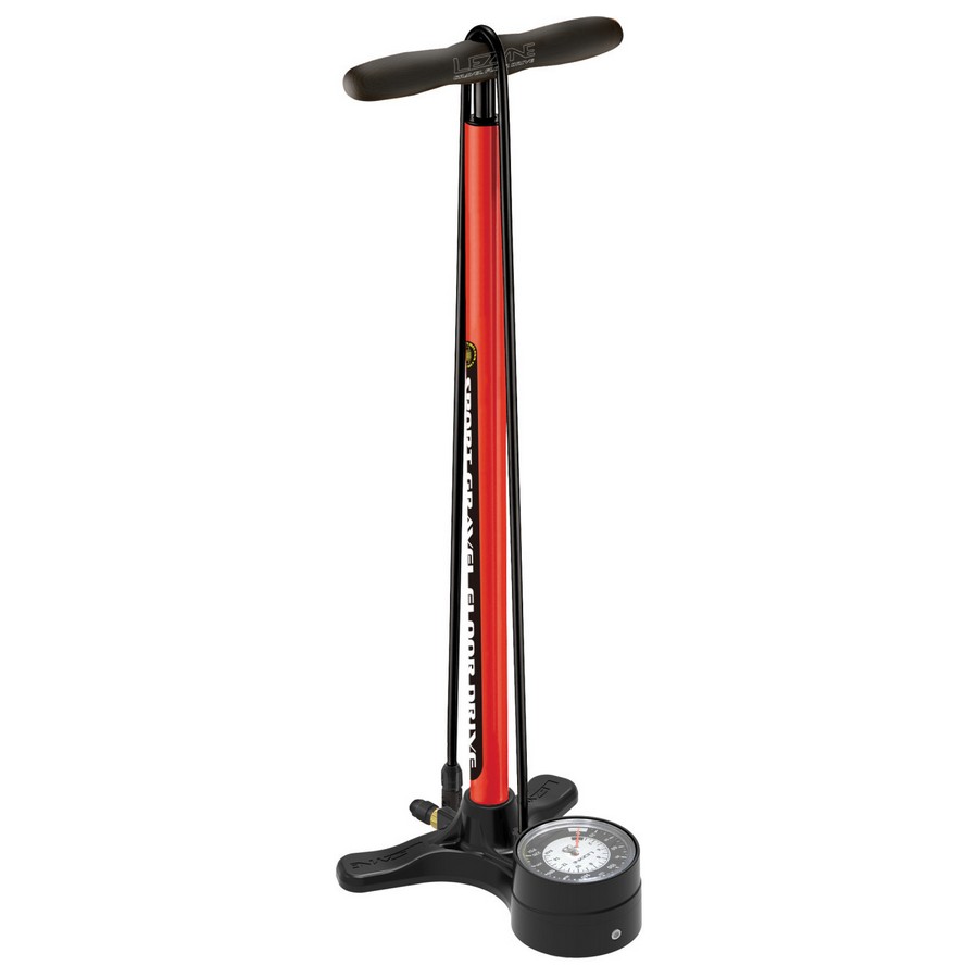 Bomba de pie Gravel Sport Drive roja