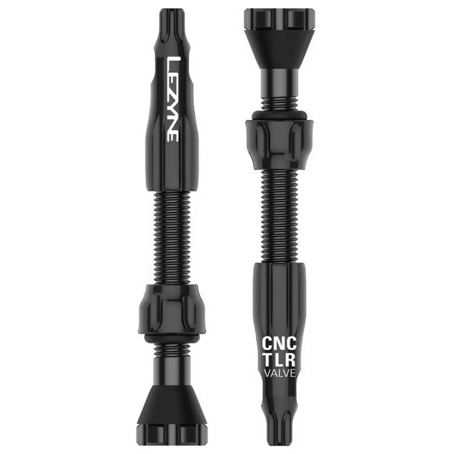 Tubeless Cnc Valves 44mm Black - image