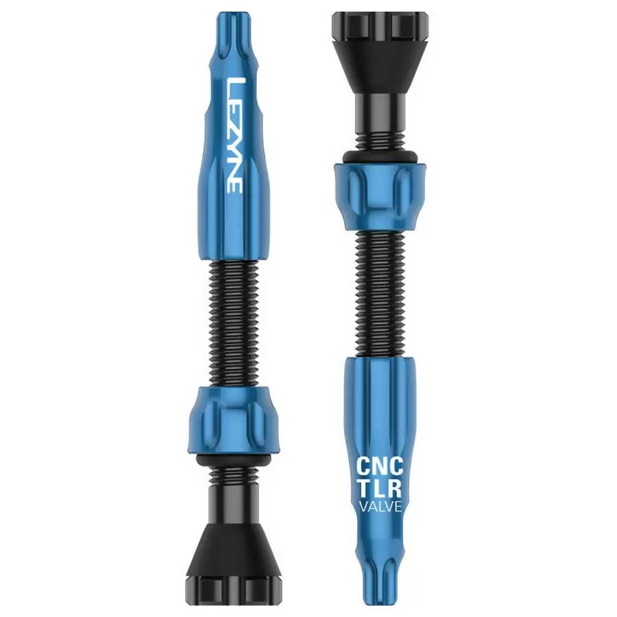 Valves CNC Tubeless 44mm Bleu - image