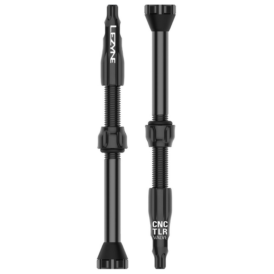 Valves CNC Tubeless 60mm Noir
