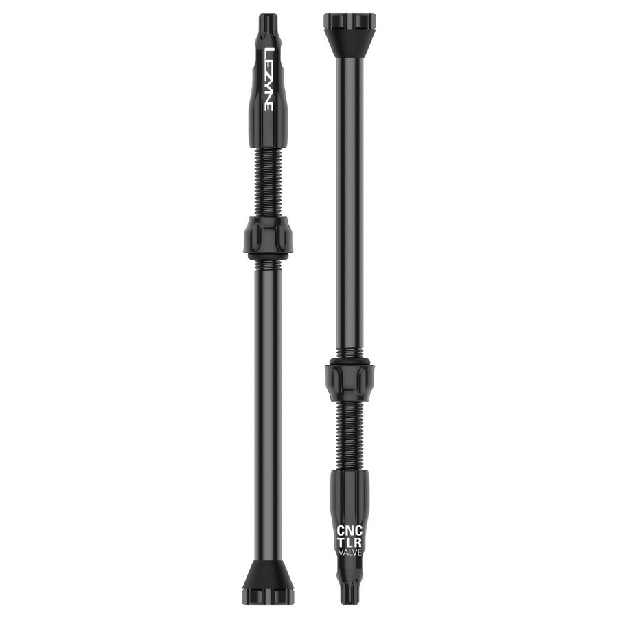 Valves CNC Tubeless 80mm Noir