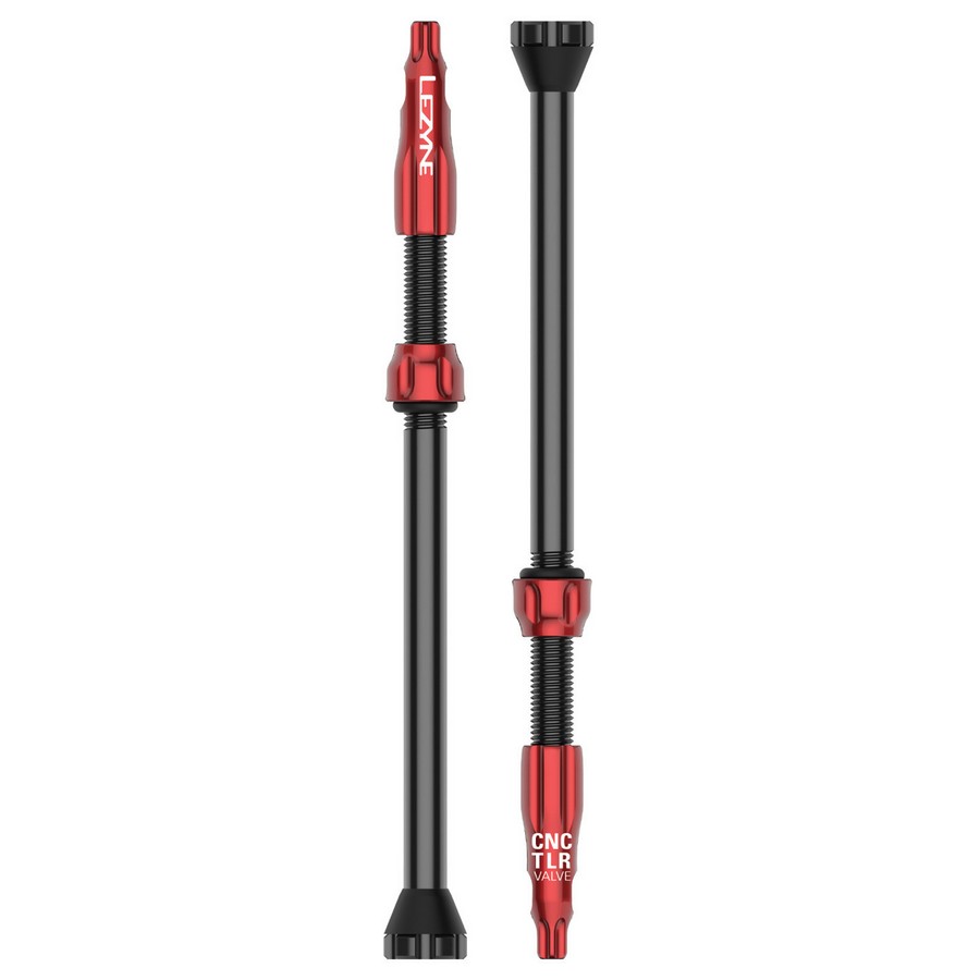 Valvole Tubeless Cnc 80Mm Rosso